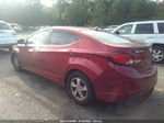 2014 Hyundai Elantra Se Red vin: 5NPDH4AE0EH542737