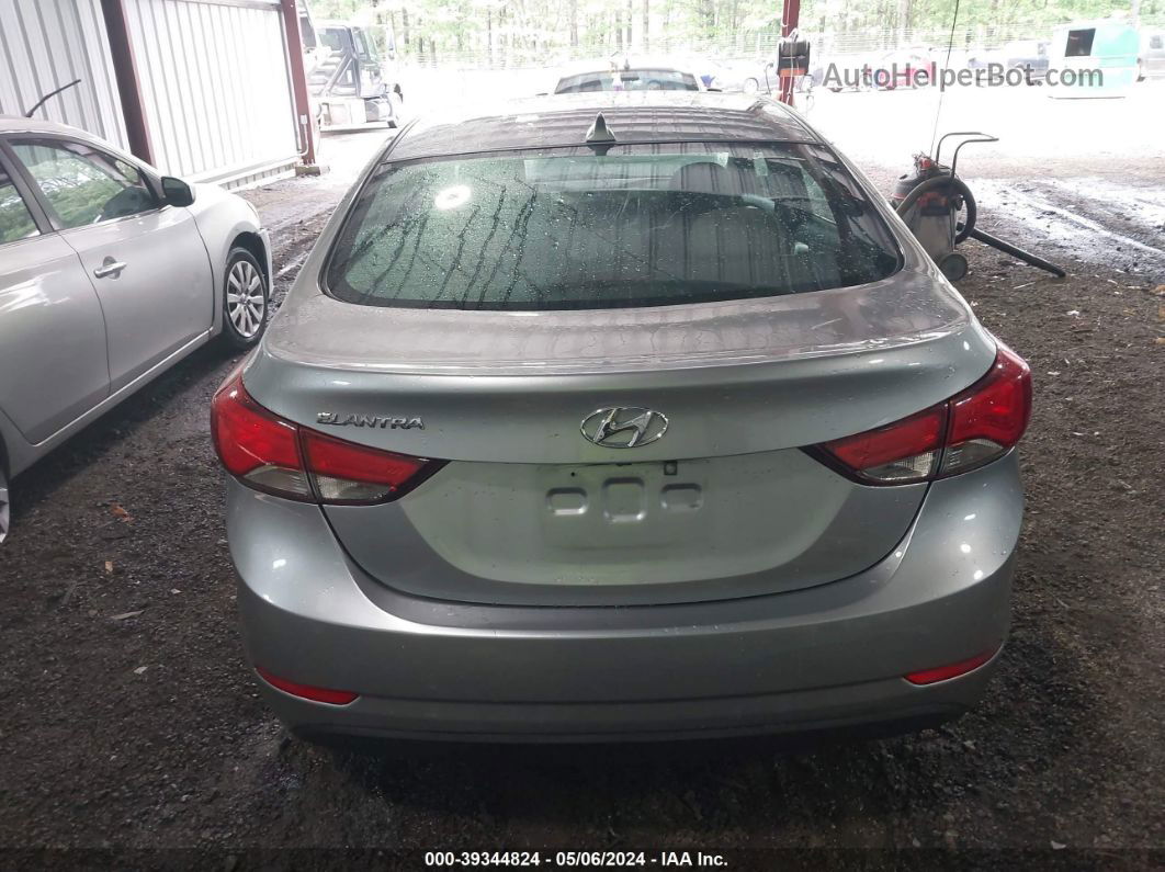 2015 Hyundai Elantra Se Silver vin: 5NPDH4AE0FH629412