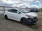 2016 Hyundai Elantra Se White vin: 5NPDH4AE0GH665165