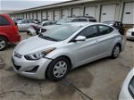 2016 Hyundai Elantra Se Silver vin: 5NPDH4AE0GH667885