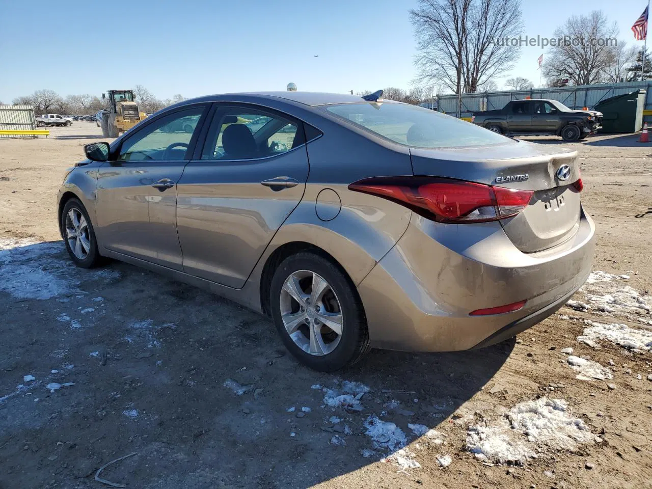 2016 Hyundai Elantra Se Gold vin: 5NPDH4AE0GH668003