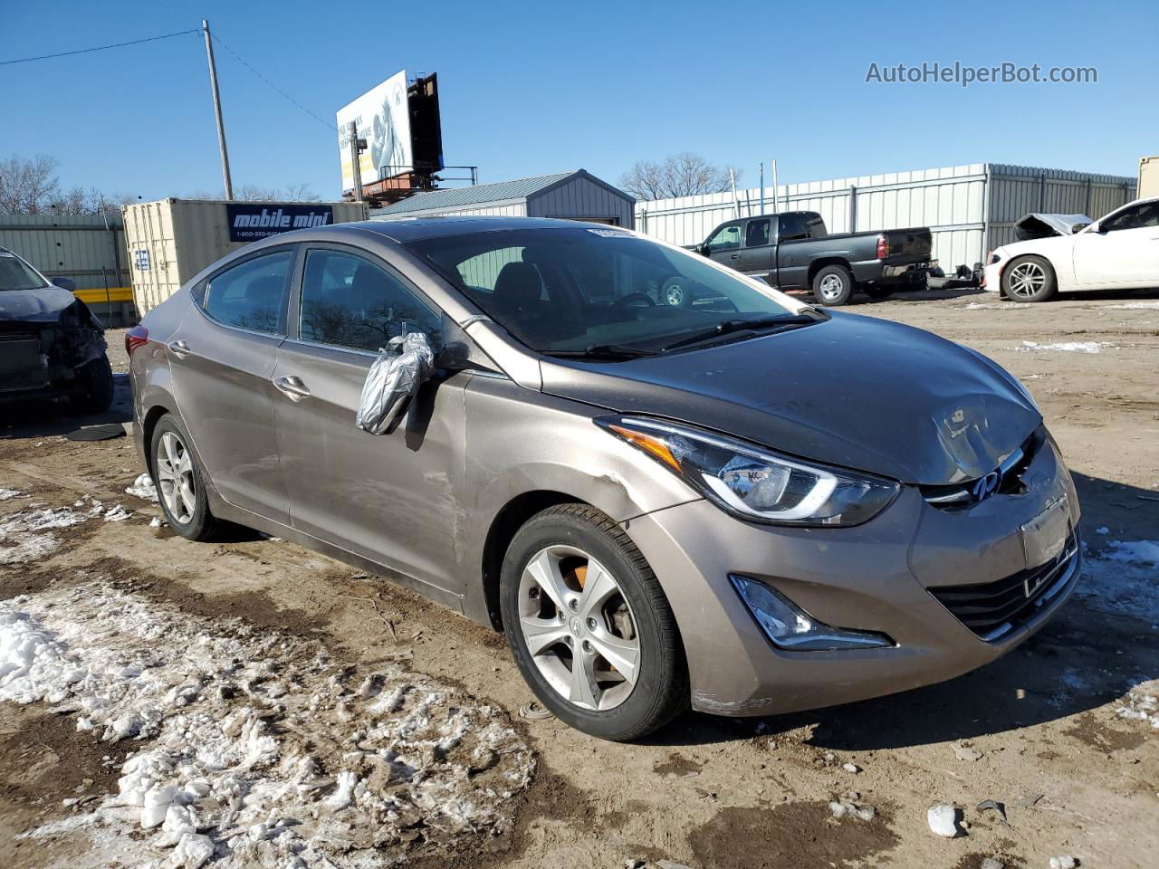 2016 Hyundai Elantra Se Gold vin: 5NPDH4AE0GH668003