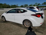 2016 Hyundai Elantra Se White vin: 5NPDH4AE0GH672827