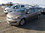 2016 Hyundai Elantra Se Gray vin: 5NPDH4AE0GH692267