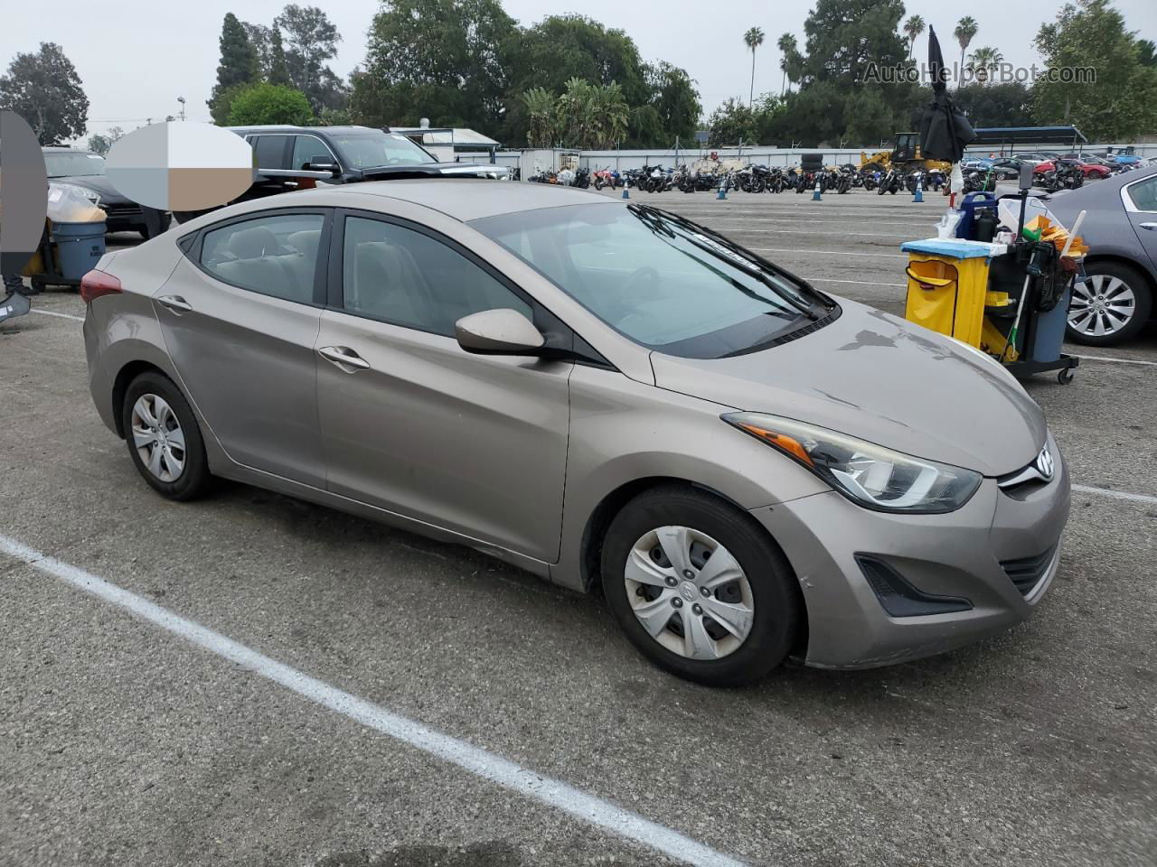 2016 Hyundai Elantra Se Tan vin: 5NPDH4AE0GH692706