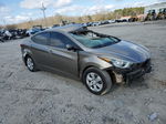 2016 Hyundai Elantra Se Gray vin: 5NPDH4AE0GH692723