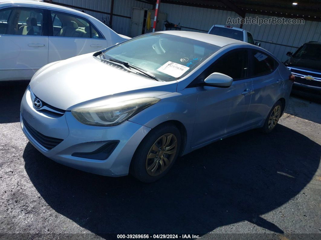 2016 Hyundai Elantra Se Серый vin: 5NPDH4AE0GH697033