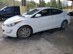 2016 Hyundai Elantra Se White vin: 5NPDH4AE0GH704448