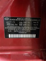 2016 Hyundai Elantra Se Красный vin: 5NPDH4AE0GH712579