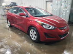 2016 Hyundai Elantra Se Красный vin: 5NPDH4AE0GH712579