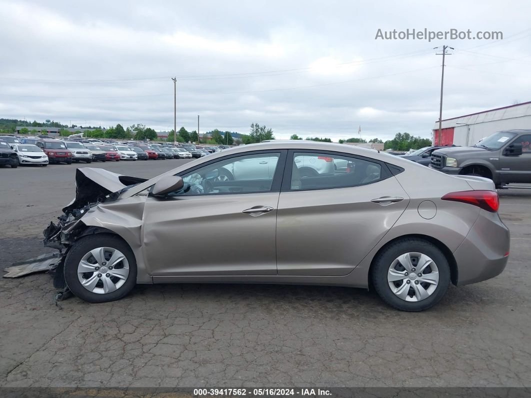 2016 Hyundai Elantra Se Gold vin: 5NPDH4AE0GH716275