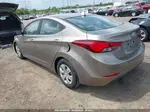 2016 Hyundai Elantra Se Silver vin: 5NPDH4AE0GH737403