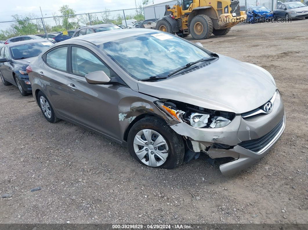 2016 Hyundai Elantra Se Silver vin: 5NPDH4AE0GH737403