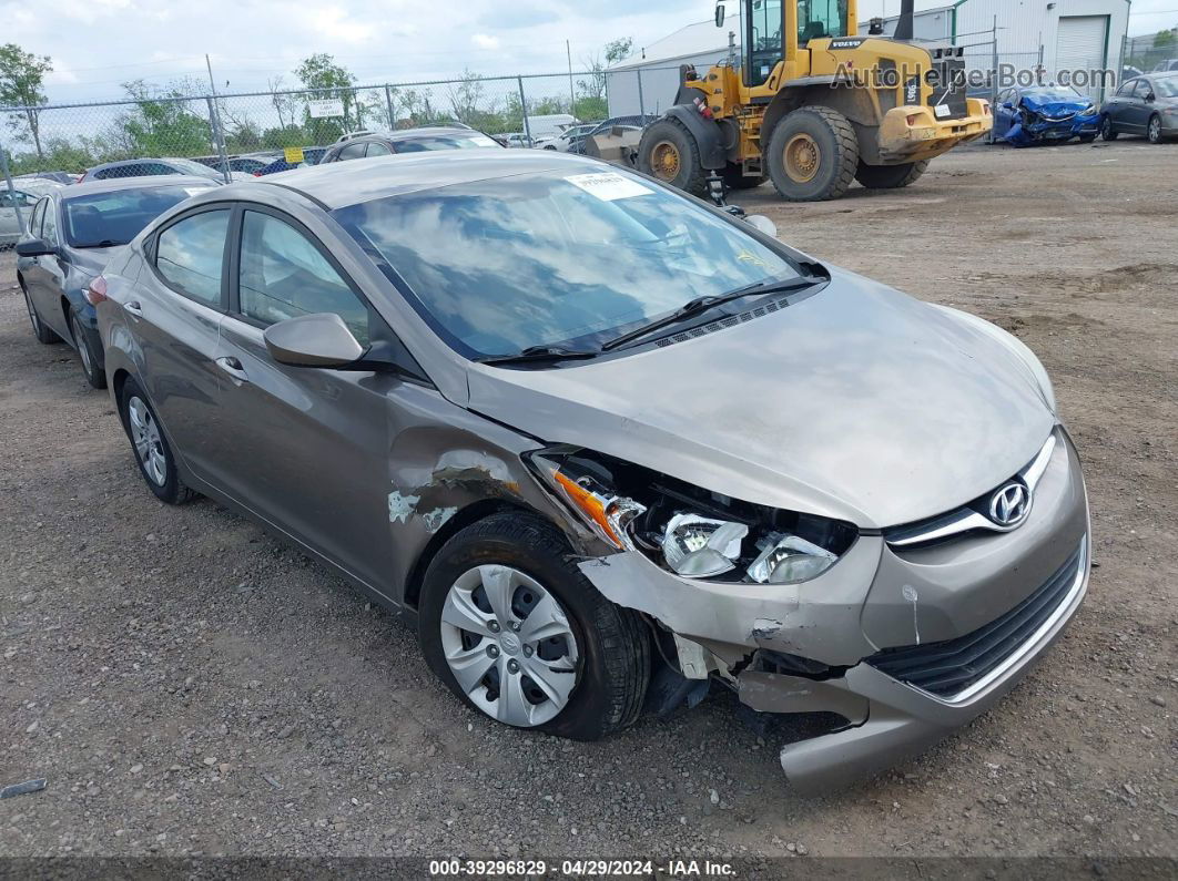 2016 Hyundai Elantra Se Silver vin: 5NPDH4AE0GH737403