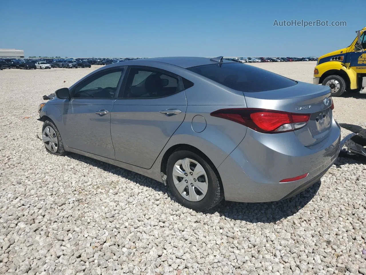 2016 Hyundai Elantra Se Silver vin: 5NPDH4AE0GH764942