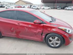 2016 Hyundai Elantra Se Красный vin: 5NPDH4AE0GH777903