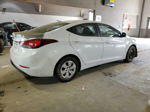 2016 Hyundai Elantra Se White vin: 5NPDH4AE0GH789632