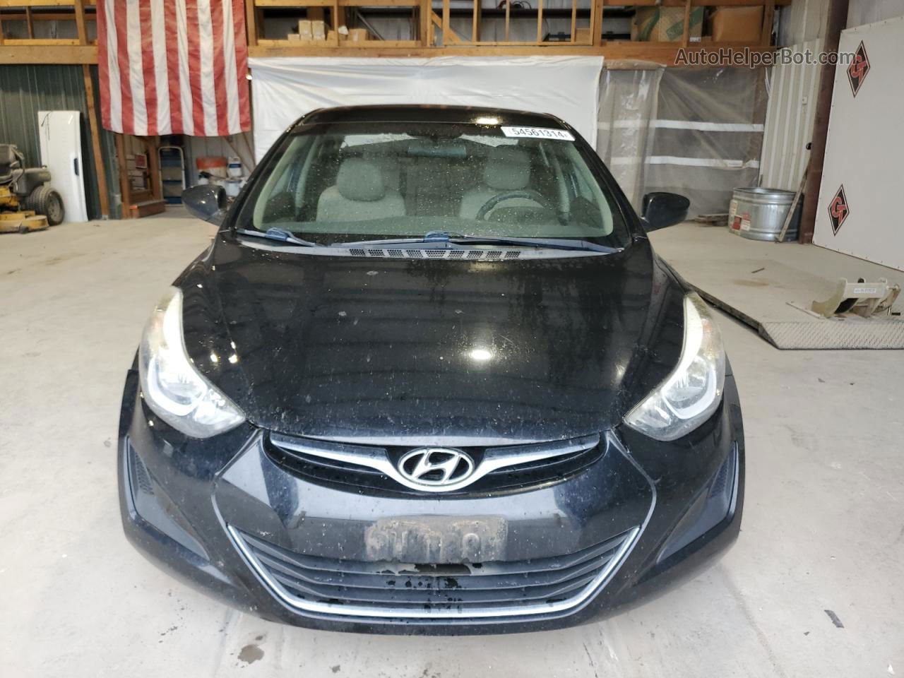 2016 Hyundai Elantra Se Black vin: 5NPDH4AE0GH791784