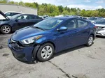 2016 Hyundai Elantra Se Blue vin: 5NPDH4AE0GH796659