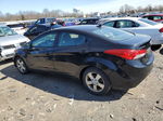 2011 Hyundai Elantra Gls Black vin: 5NPDH4AE1BH002664