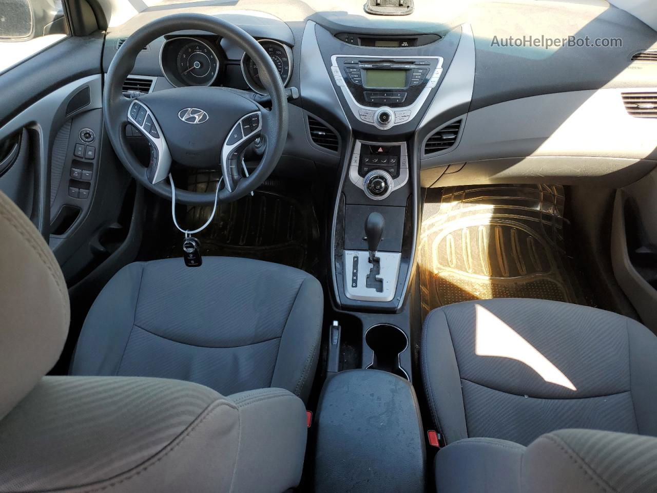 2011 Hyundai Elantra Gls Черный vin: 5NPDH4AE1BH002664