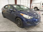 2011 Hyundai Elantra Gls Blue vin: 5NPDH4AE1BH010151