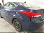 2011 Hyundai Elantra Gls Blue vin: 5NPDH4AE1BH010151