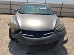 2011 Hyundai Elantra Gls Gray vin: 5NPDH4AE1BH010862