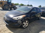 2011 Hyundai Elantra Gls Black vin: 5NPDH4AE1BH034272