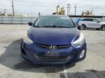 2011 Hyundai Elantra Gls Синий vin: 5NPDH4AE1BH037561