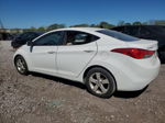 2011 Hyundai Elantra Gls White vin: 5NPDH4AE1BH048690