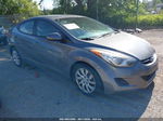 2012 Hyundai Elantra Gls Gray vin: 5NPDH4AE1CH070500