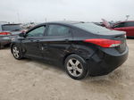 2012 Hyundai Elantra Gls Black vin: 5NPDH4AE1CH081674