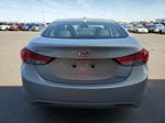 2012 Hyundai Elantra Gls Silver vin: 5NPDH4AE1CH107478