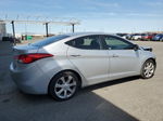 2012 Hyundai Elantra Gls Silver vin: 5NPDH4AE1CH107478