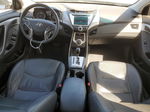 2012 Hyundai Elantra Gls Silver vin: 5NPDH4AE1CH107478