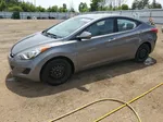 2012 Hyundai Elantra Gls Gray vin: 5NPDH4AE1CH121137