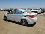 2012 Hyundai Elantra Gls White vin: 5NPDH4AE1CH121803