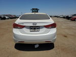 2012 Hyundai Elantra Gls White vin: 5NPDH4AE1CH121803