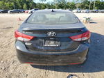 2012 Hyundai Elantra Gls Black vin: 5NPDH4AE1CH139413