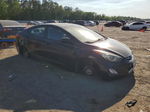 2012 Hyundai Elantra Gls Black vin: 5NPDH4AE1CH139413