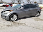 2013 Hyundai Elantra Gls Gray vin: 5NPDH4AE1DH155306