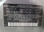 2013 Hyundai Elantra Gls Gray vin: 5NPDH4AE1DH155306
