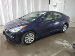 2013 Hyundai Elantra Gls Blue vin: 5NPDH4AE1DH158643