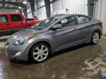 2013 Hyundai Elantra Gls Серый vin: 5NPDH4AE1DH198785