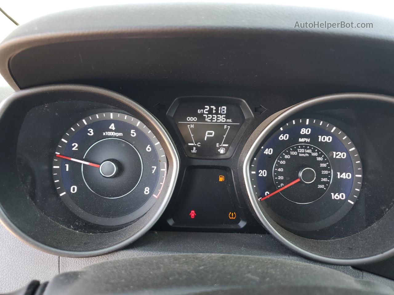 2013 Hyundai Elantra Gls Синий vin: 5NPDH4AE1DH208960