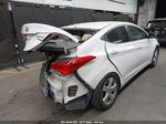 2013 Hyundai Elantra Gls White vin: 5NPDH4AE1DH248147