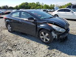 2013 Hyundai Elantra Gls Black vin: 5NPDH4AE1DH260251