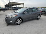 2013 Hyundai Elantra Gls Gray vin: 5NPDH4AE1DH281410