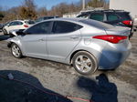 2013 Hyundai Elantra Gls Silver vin: 5NPDH4AE1DH318729